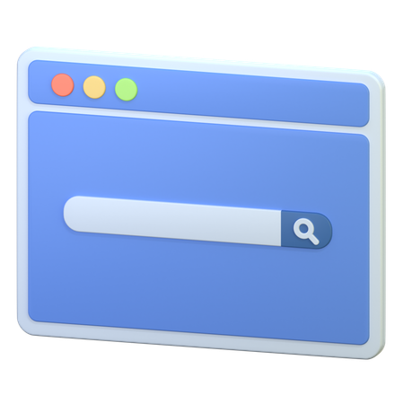 Browser  3D Icon