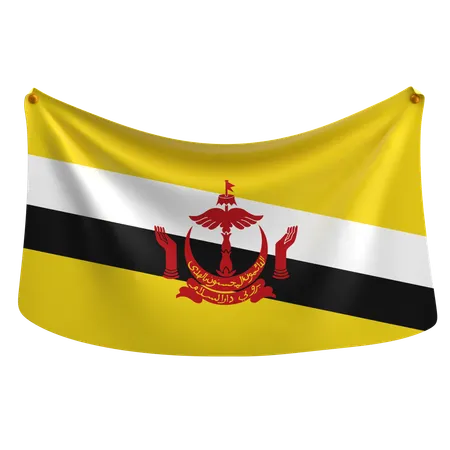 Brunei Darussalam  3D Icon