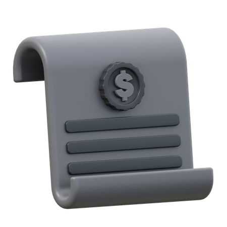 Budget  3D Icon