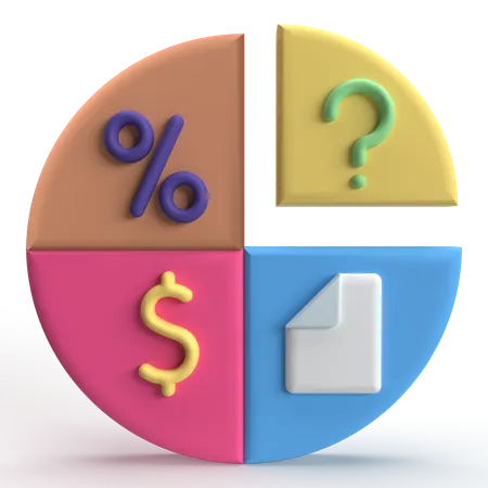 Budget  3D Icon