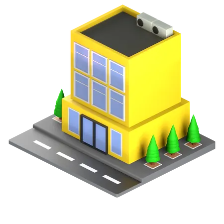 Building  3D Icon