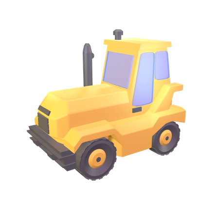 Escavadeira de construção  3D Icon
