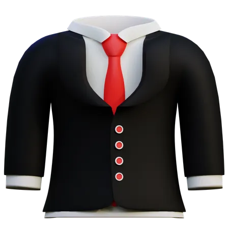 Business Coat  3D Icon