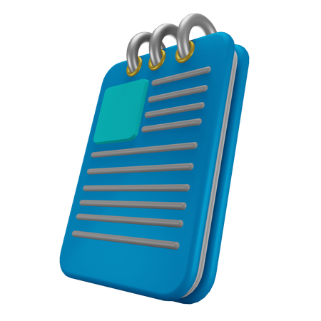 Business Document  3D Icon