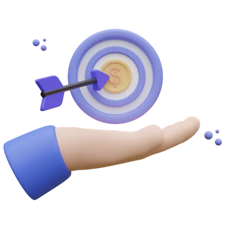 Business Goal  3D Icon