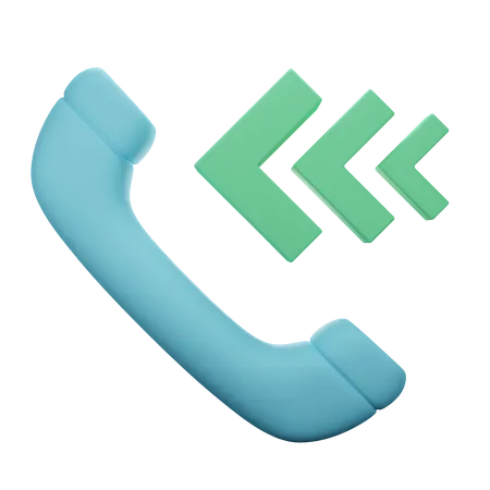 Call Back  3D Illustration