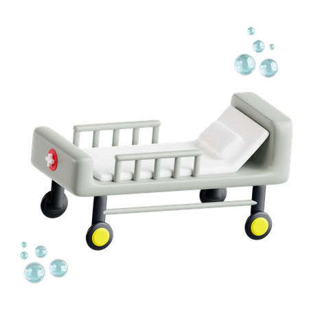 Cama hospitalar  3D Icon