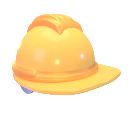 Capacete de construção  3D Icon