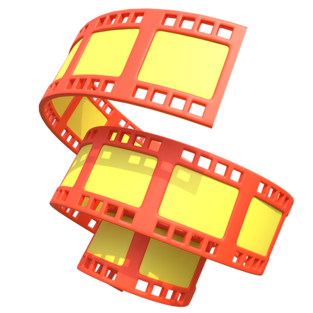 Rolo de filme  3D Icon
