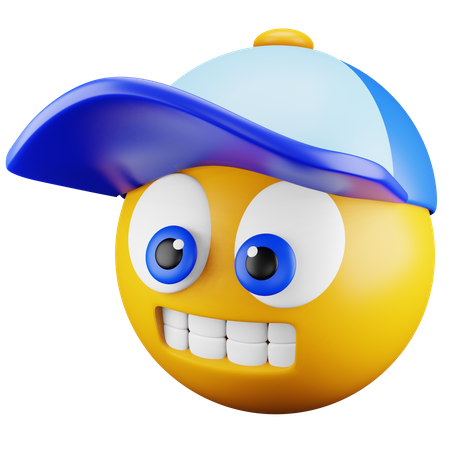 Casquette emoji  3D Icon