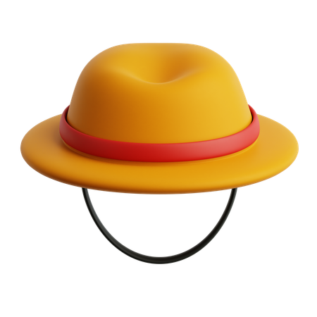 Chapéu de fazendeiro  3D Icon