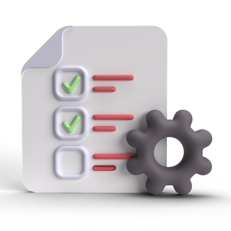 Checklist  3D Icon