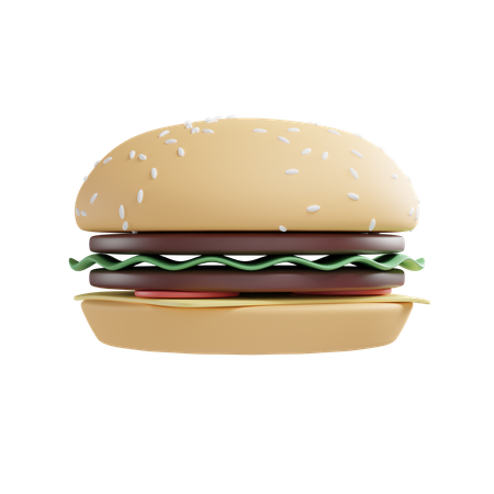 X-Burger  3D Icon