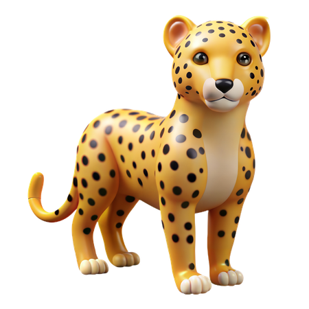 Cheetah  3D Icon