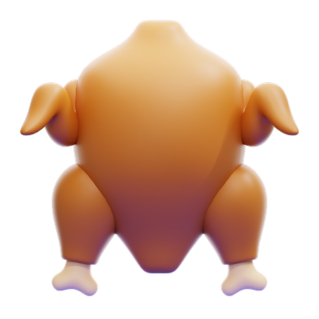 Chicken  3D Icon