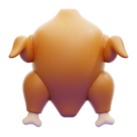Chicken  3D Icon
