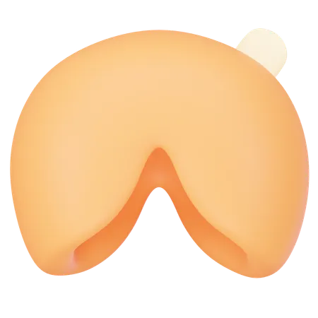 Chinese Fortune Cookie  3D Icon