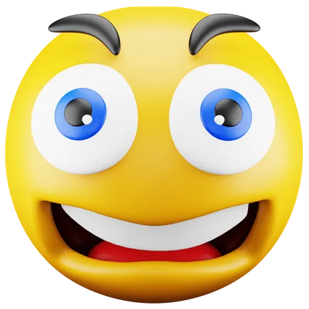 Emoji choqué  3D Icon