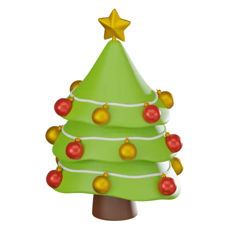 Christmas Tree  3D Icon