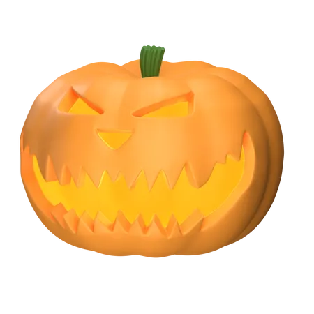 Citrouille  3D Icon