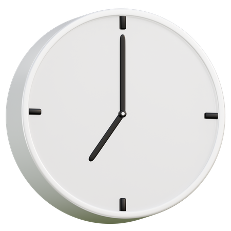Clock  3D Icon