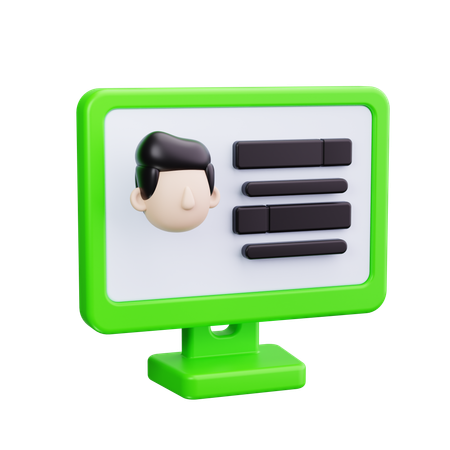 Compétences informatiques  3D Icon
