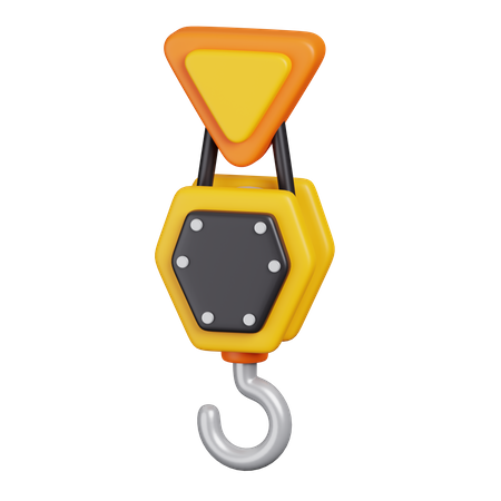 Construction Crane  3D Icon