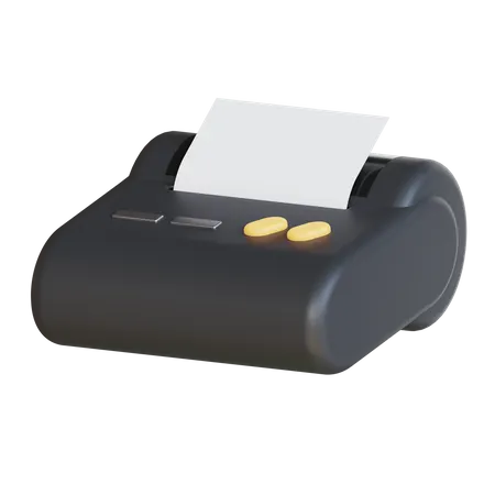 Conta  3D Illustration