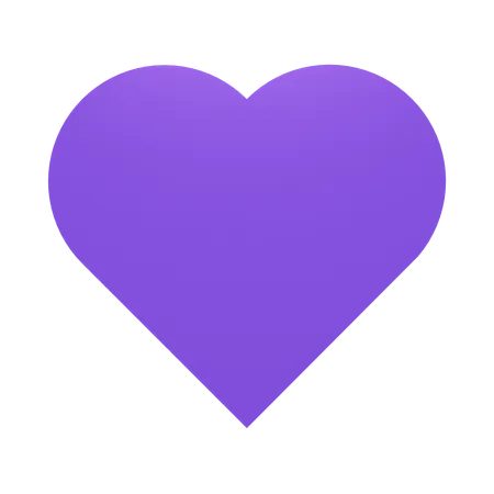Coração  3D Icon