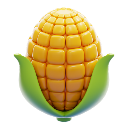 Corn  3D Icon