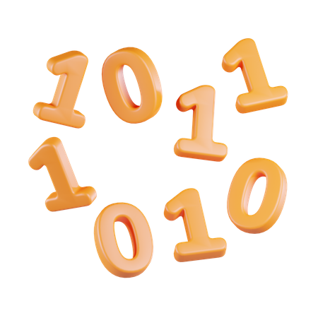 Criptografia de dados  3D Icon
