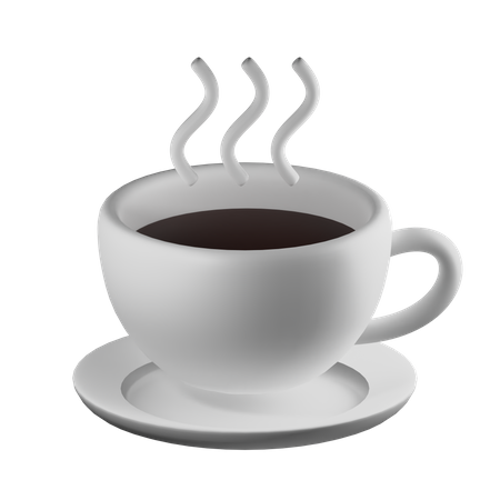 Cup Of Coffee  3D Illustration