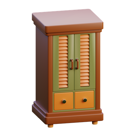 Cupboard  3D Icon