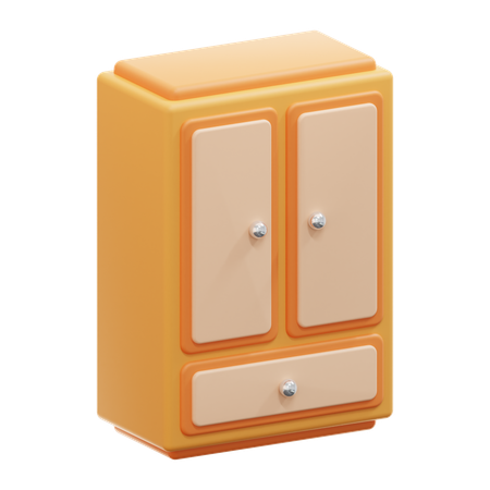 Cupboard  3D Icon