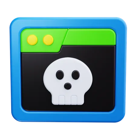 다크웹  3D Icon