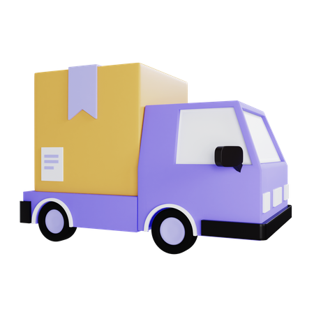Delivery Vehicle  3D Icon