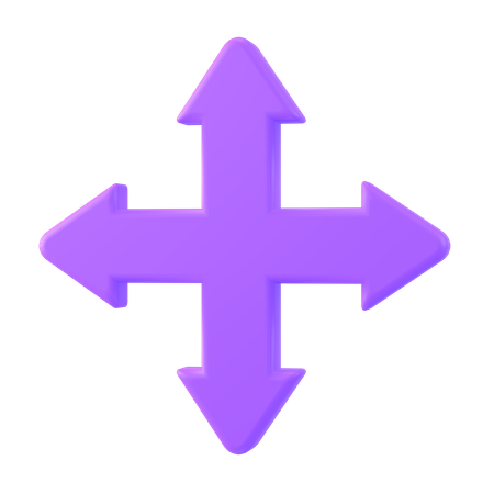 Se déplacer  3D Icon