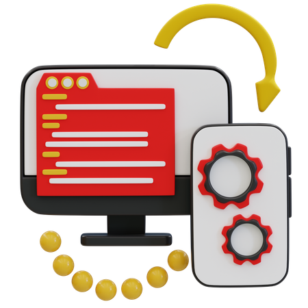 Développement d'applications Web  3D Icon