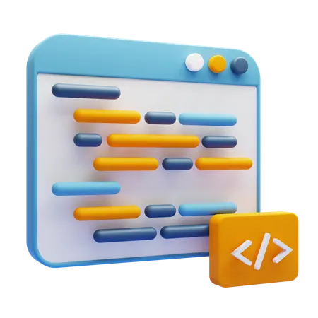 Développement web  3D Icon