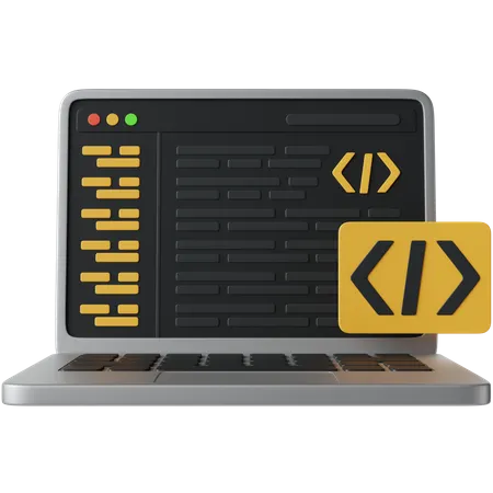 Développeur back-end  3D Icon