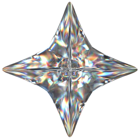 Diamond Shape  3D Icon