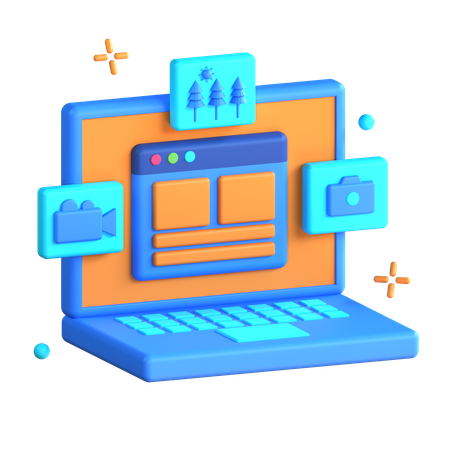 Digital Asset  3D Icon