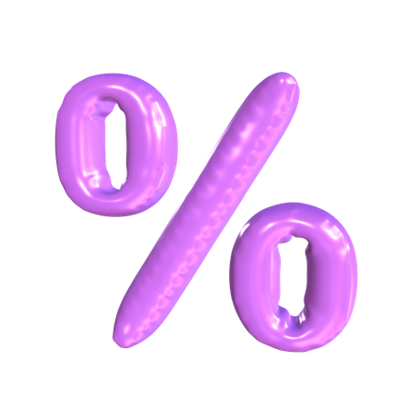 Étiquette de réduction  3D Icon