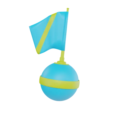 Dive Flag  3D Icon