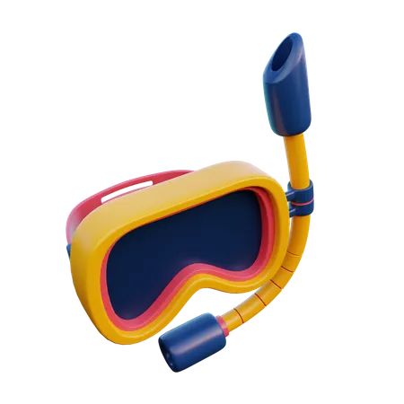 Diving Mask  3D Icon