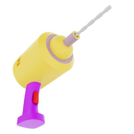 드릴링 머신  3D Icon