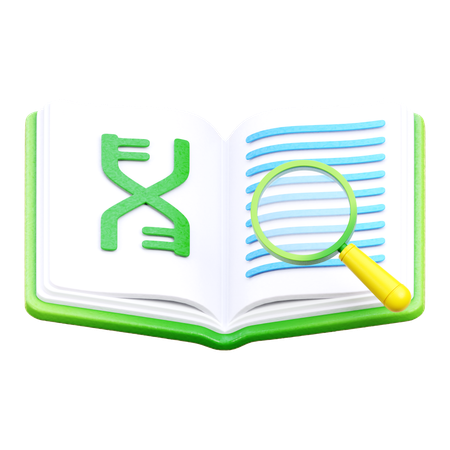 Eco Book  3D Icon