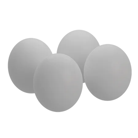 Egg  3D Illustration