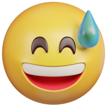Emoji maladroit  3D Icon