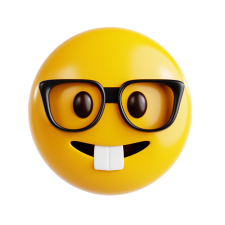 Emoji inteligente  3D Icon